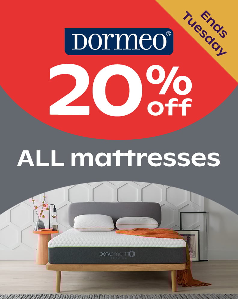 20% Off All Dormeo Mattresses