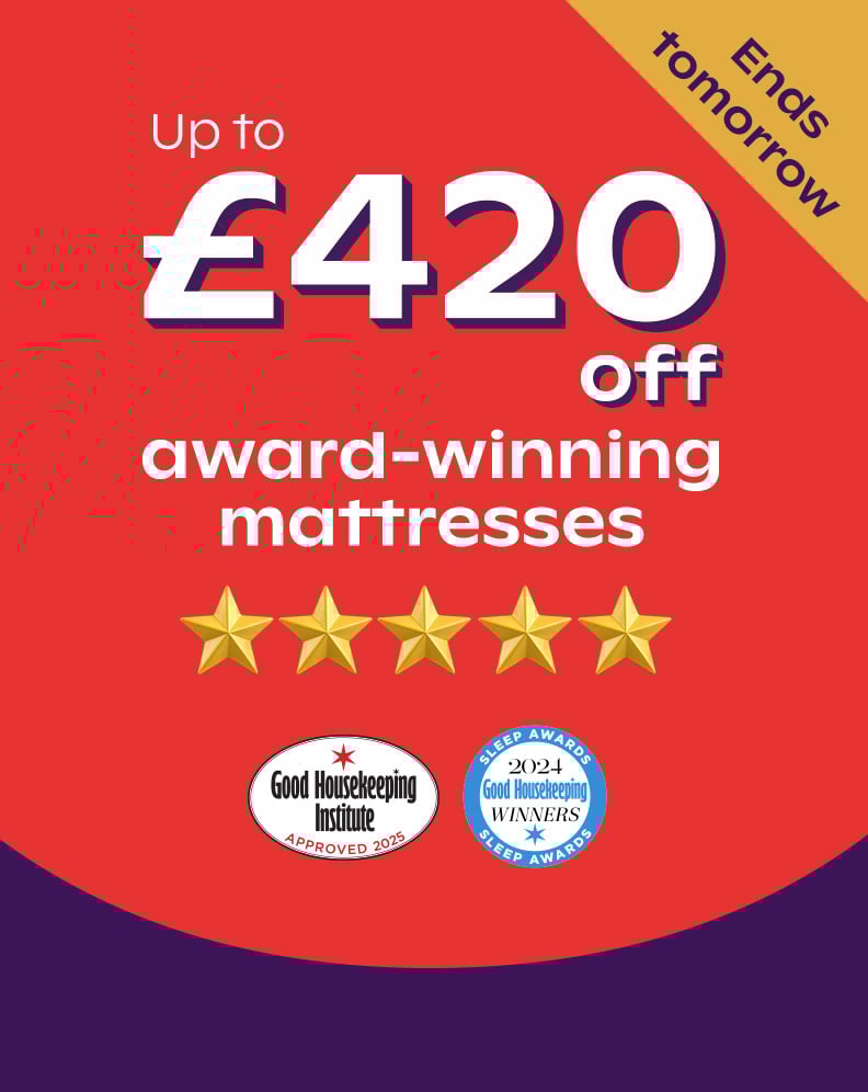 Up To £420 Off Award Winning Mattresses