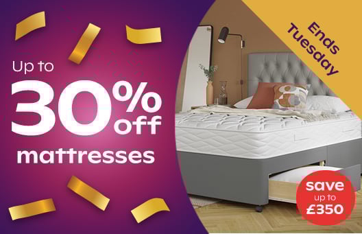 Up To 30% Off Selected Mattresses