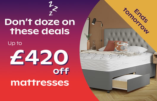 Sleep Better For Less - Up To £420 Off Mattresses