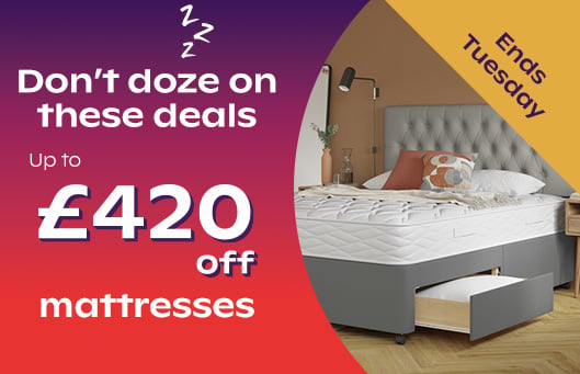 Sleep Better For Less - Up To £420 Off Mattresses