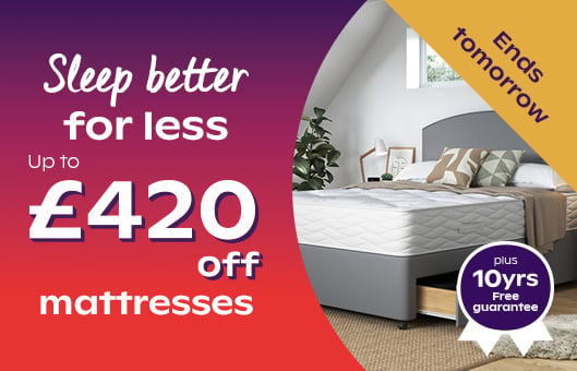 Sleep Better For Less - Up To £420 Off Mattresses
