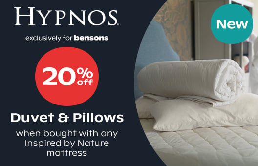 Hypnos 20% off duvet pillows
