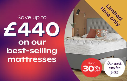 Up To £440% Off Mattresses