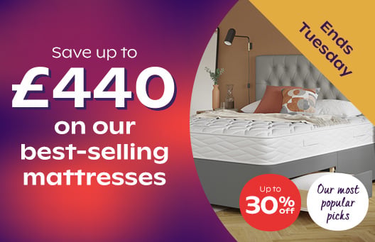 Save up to £440 mattresses
