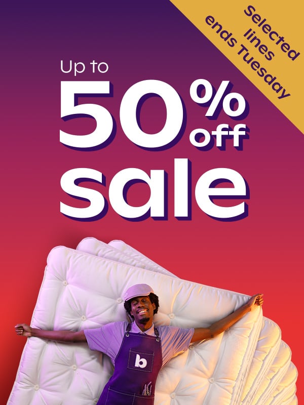 Up to 50% off sale