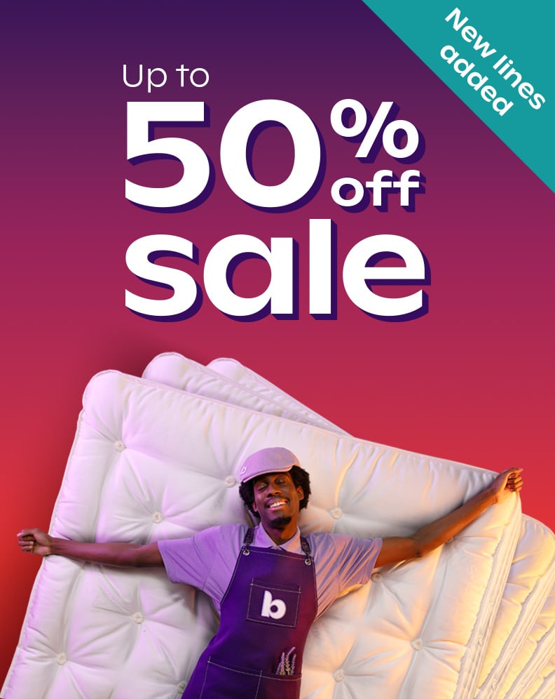 Up to 50% off sale