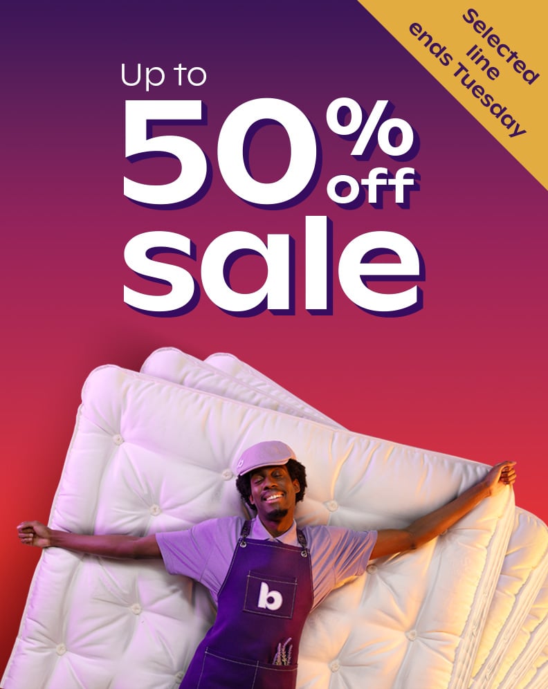 Up to 50% off sale