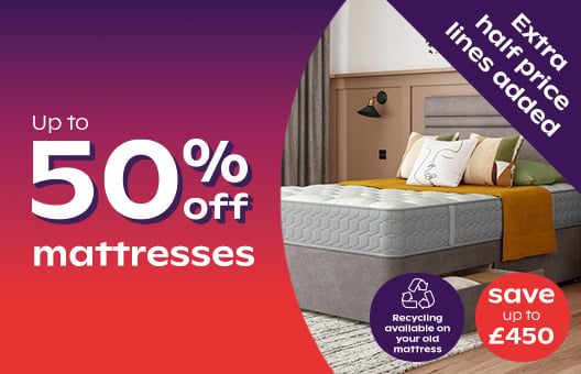 Up to 30% off mattresses