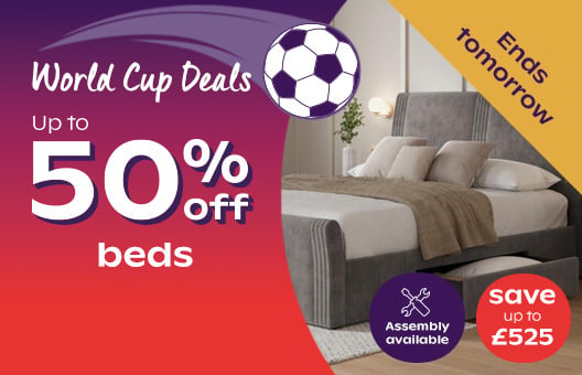 Up To 50% off beds