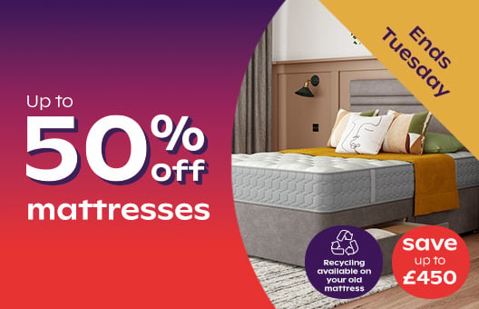 Up to 30% off mattresses