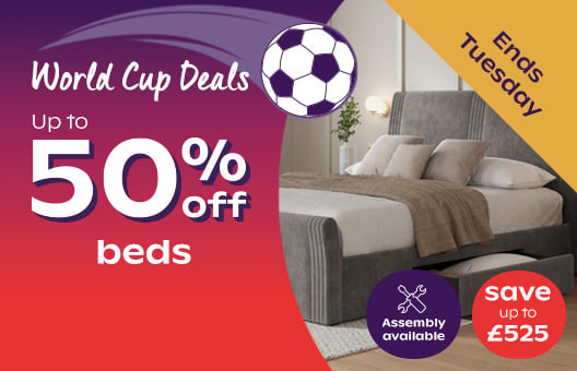 Up To 50% off beds