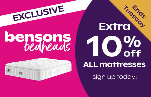Extra 10% off Mattresses for Bedheads