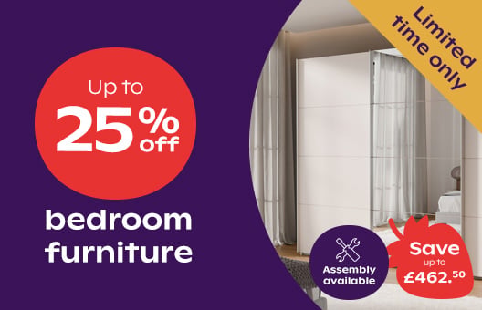Up to 25% off furniture