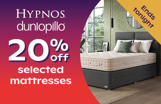 20% off Hypnos & Dunlopillo mattresses