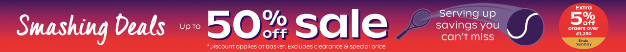 Up to 50% off Sale + Extra 5% off orders over £1250
