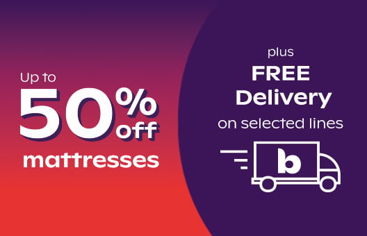 Up To 50% Off Mattresses + Free Express Delivery