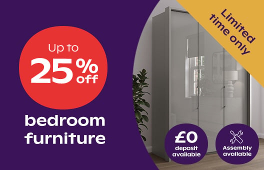 Up to 25% off furniture