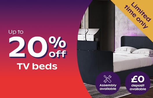 Up To 20% Off TV Beds