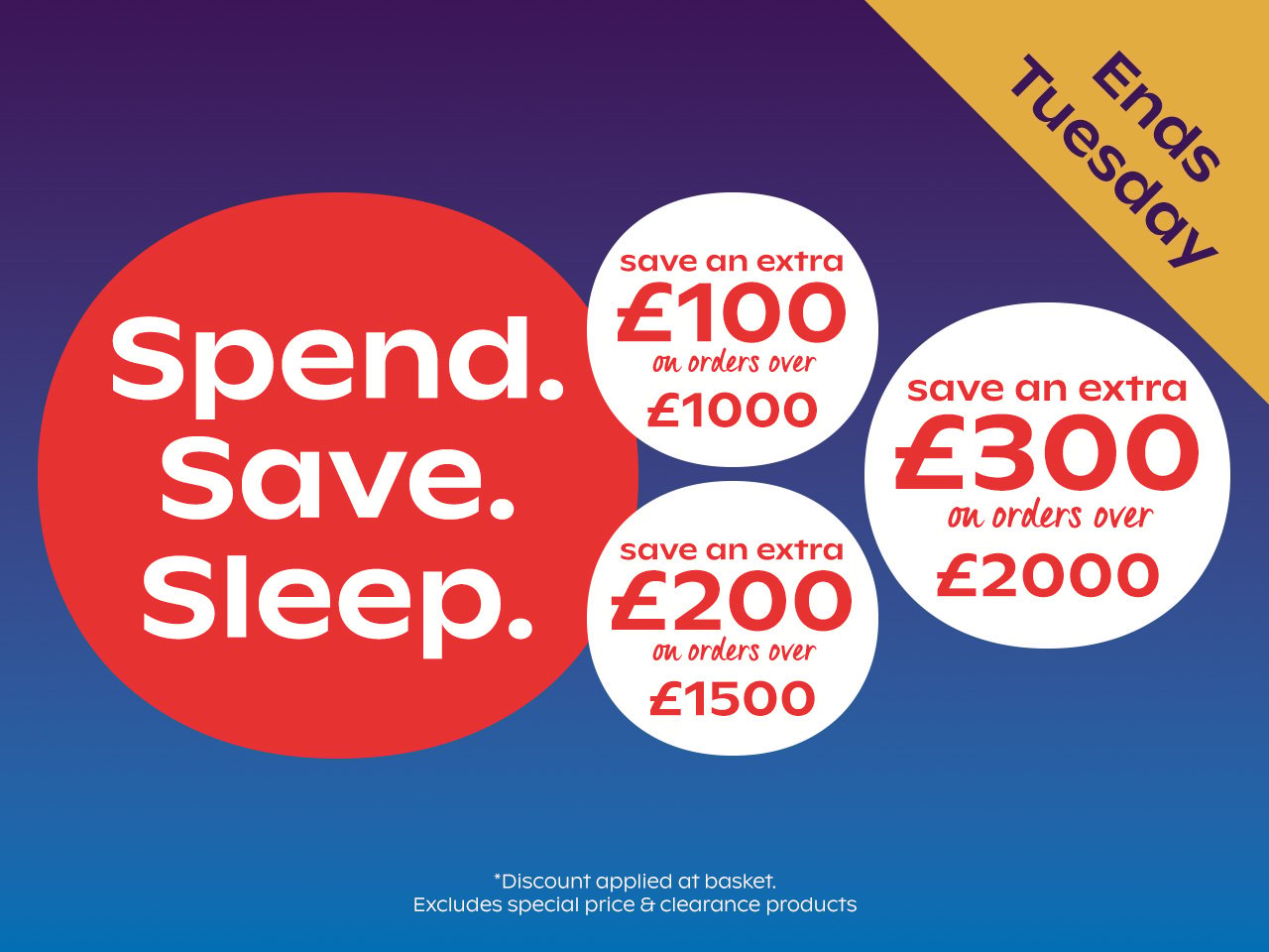 Spend.Save.Sleep - Save Up To £300