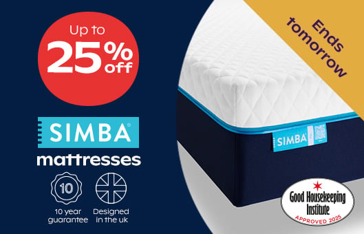 Up to 25% Off Simba Mattresses