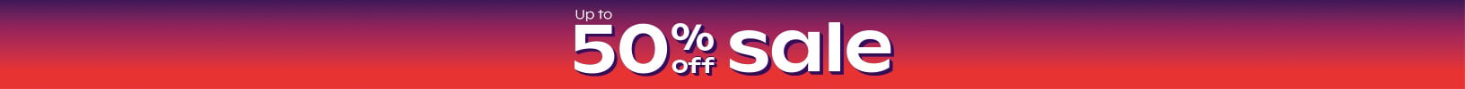 Up To 50% Off sale