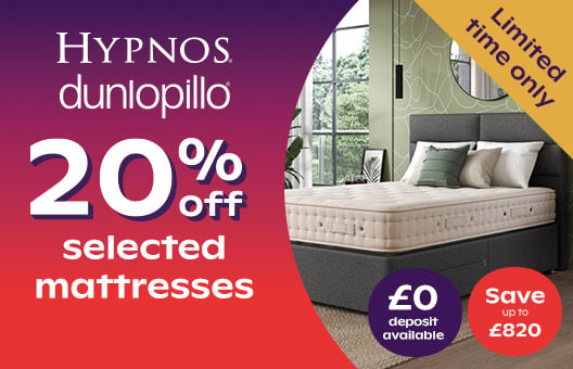 20% off Dunlopillo Hypnos
