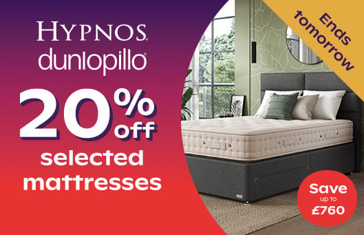 20% off Dunlopillo Hypnos