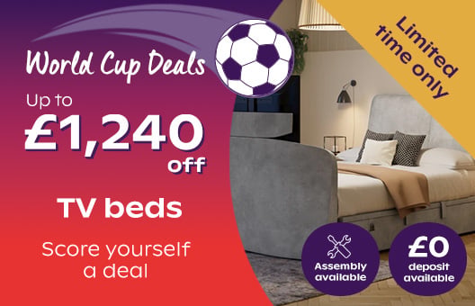 Save up to £1240 off beds
