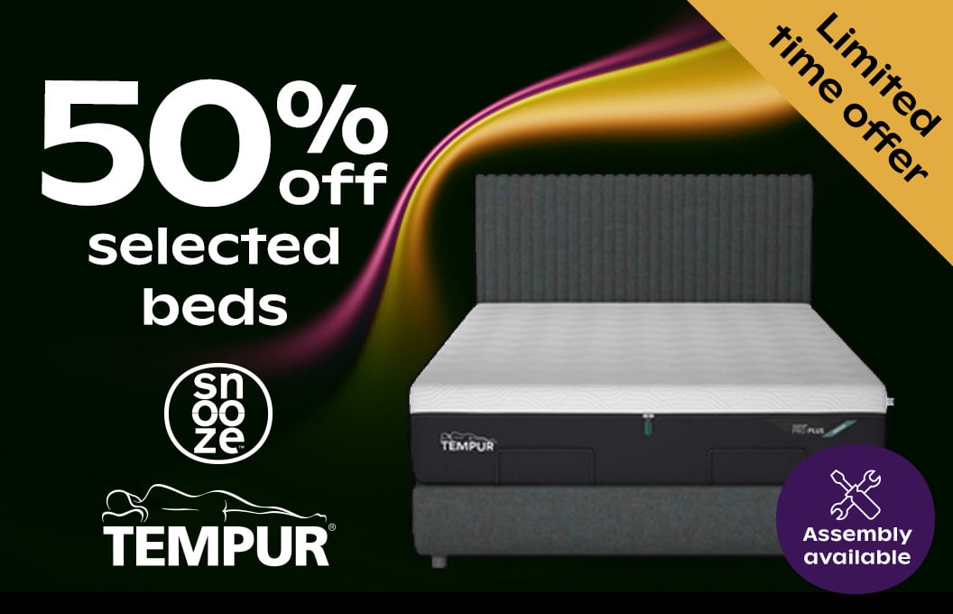 Up To 50% Off Snooze and Tempur