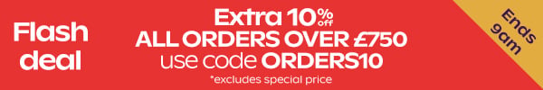 10% off orders over £750