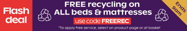 Free recycling on beds & mattresses