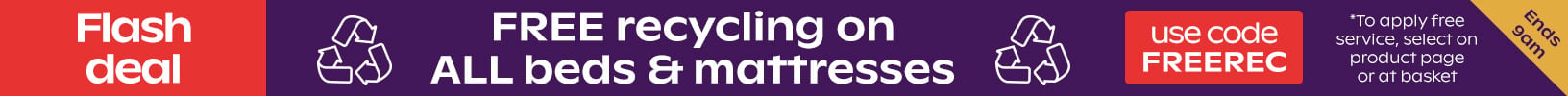 Free recycling on beds & mattresses