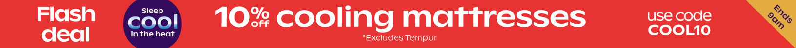 10% Off Cooling Mattresses