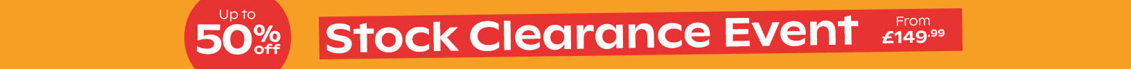 Stock Clearance Event - Up To 50% Off