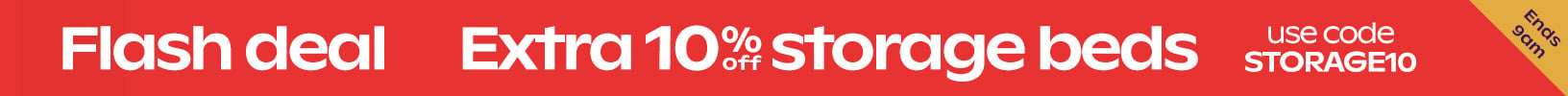 10% off storage beds code STORAGE10