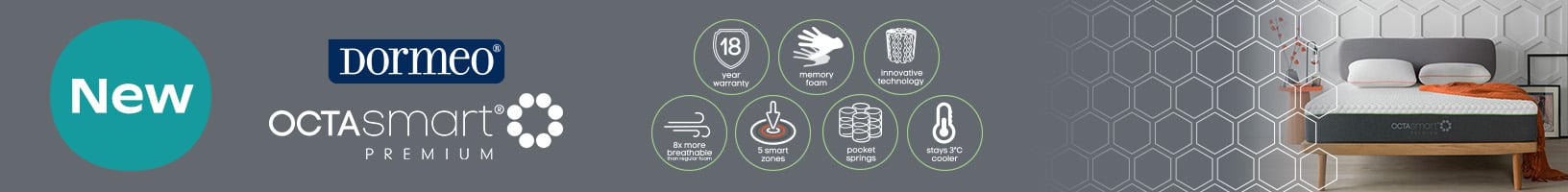 NEW - Dormeo Octasmart Premium Mattresses