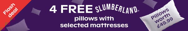 4 Free Slumberland Pillows With Selected Mattresses