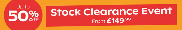 Stock Clearance Event - Up To 50% Off