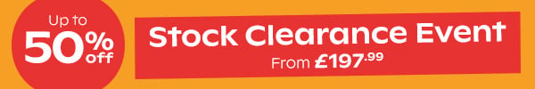 Stock Clearance Event - Up To 50% Off