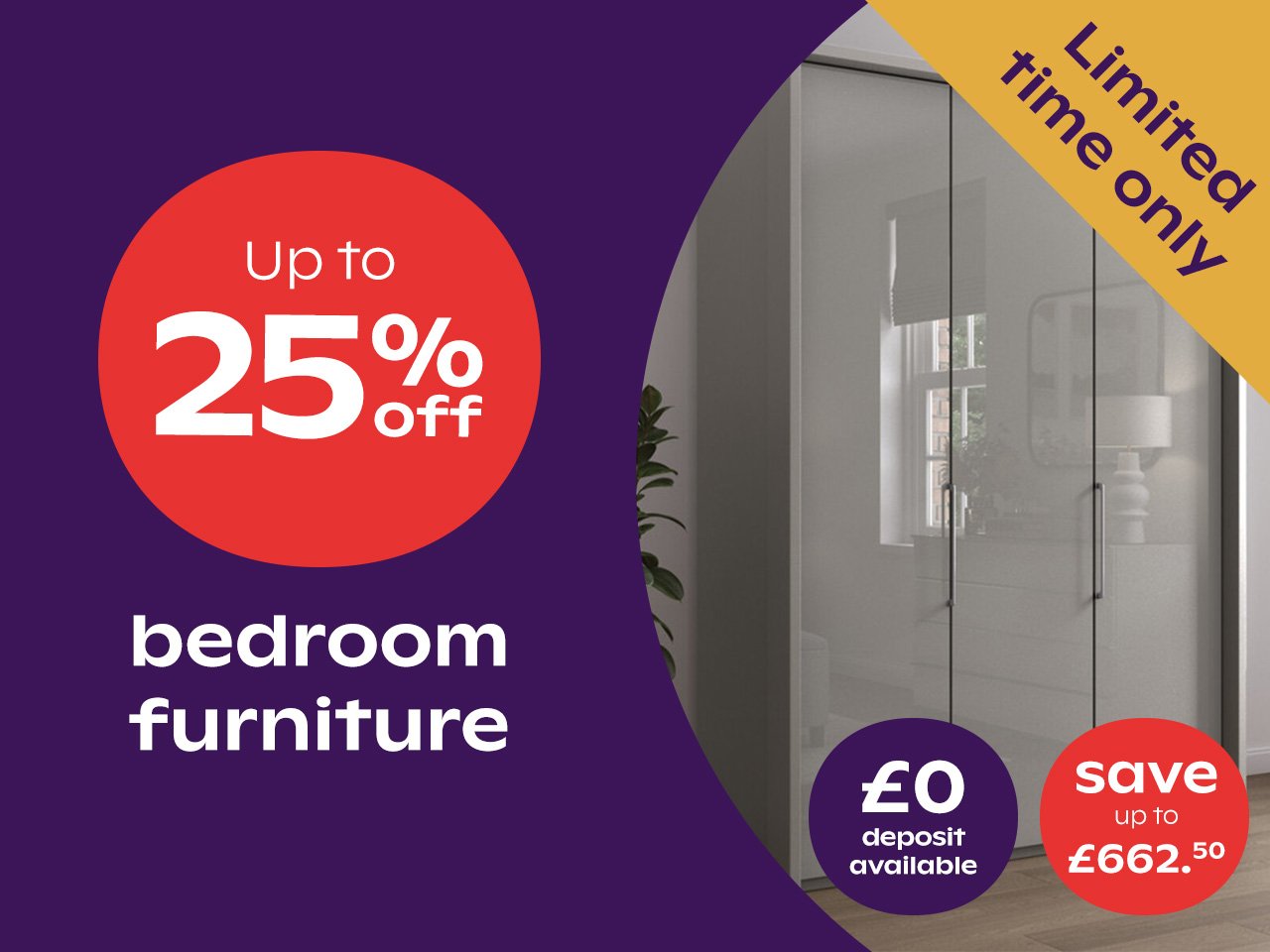 Up To 25% Off Furniture