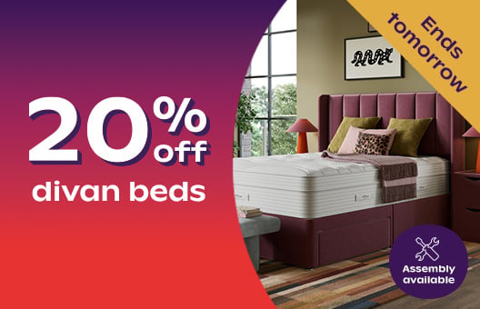 20% off divan beds