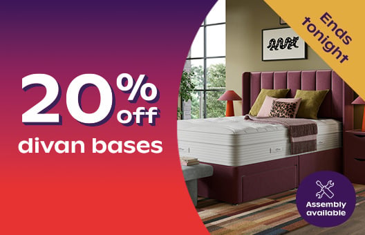 20% off divan beds