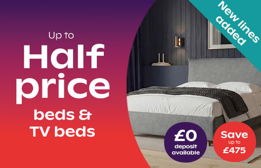Up To 50% Off Beds