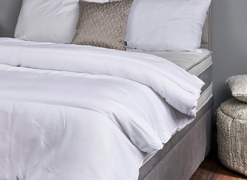 duvet and pillows