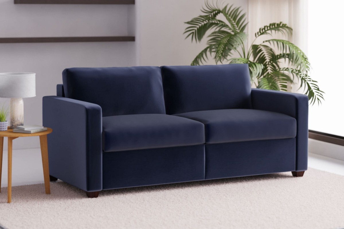 Ashby sofa bed Black Friday deal in navy blue