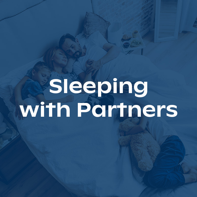 Sleeping with a partner