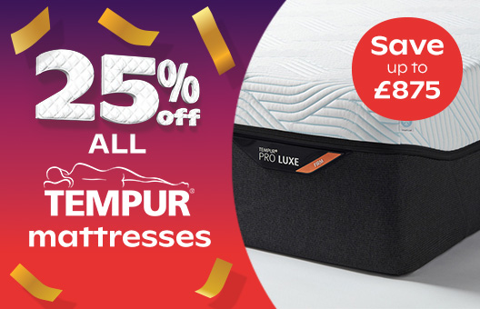 25pc off tempur