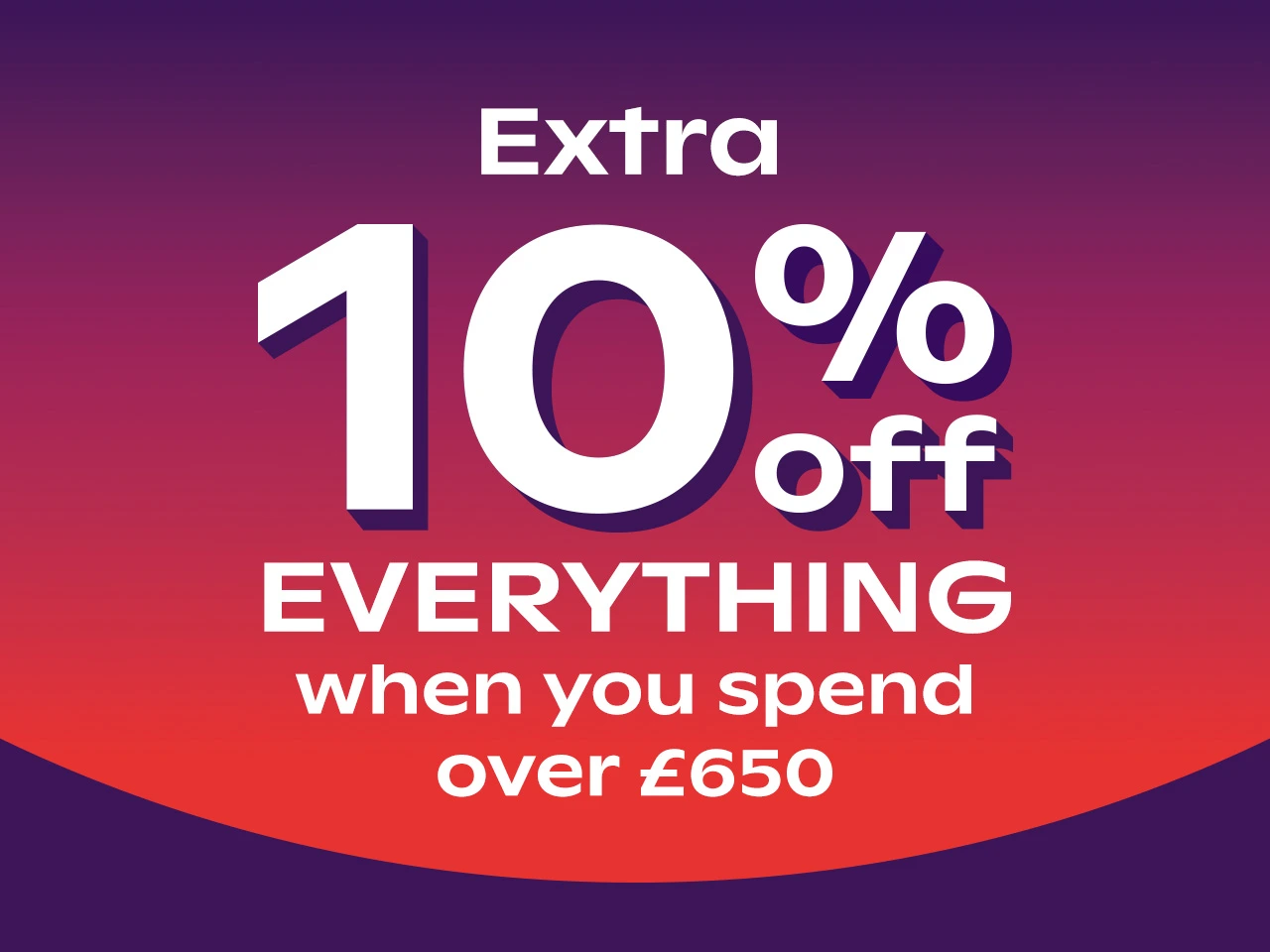extra 10% off everything