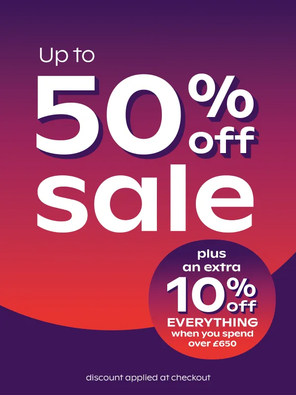 up to 50% off